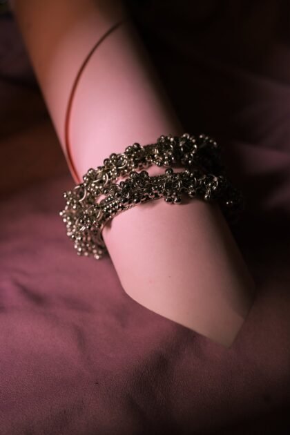 TJ bangle SILVER NEW 1